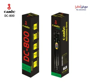 سه پایه حرفه ای دوربین و موبایل همراه با شاتر بلوتوث مدل Candc-DC800