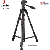 سه پایه حرفه ای دوربین و موبایل همراه با شاتر بلوتوث مدل Candc-DC800