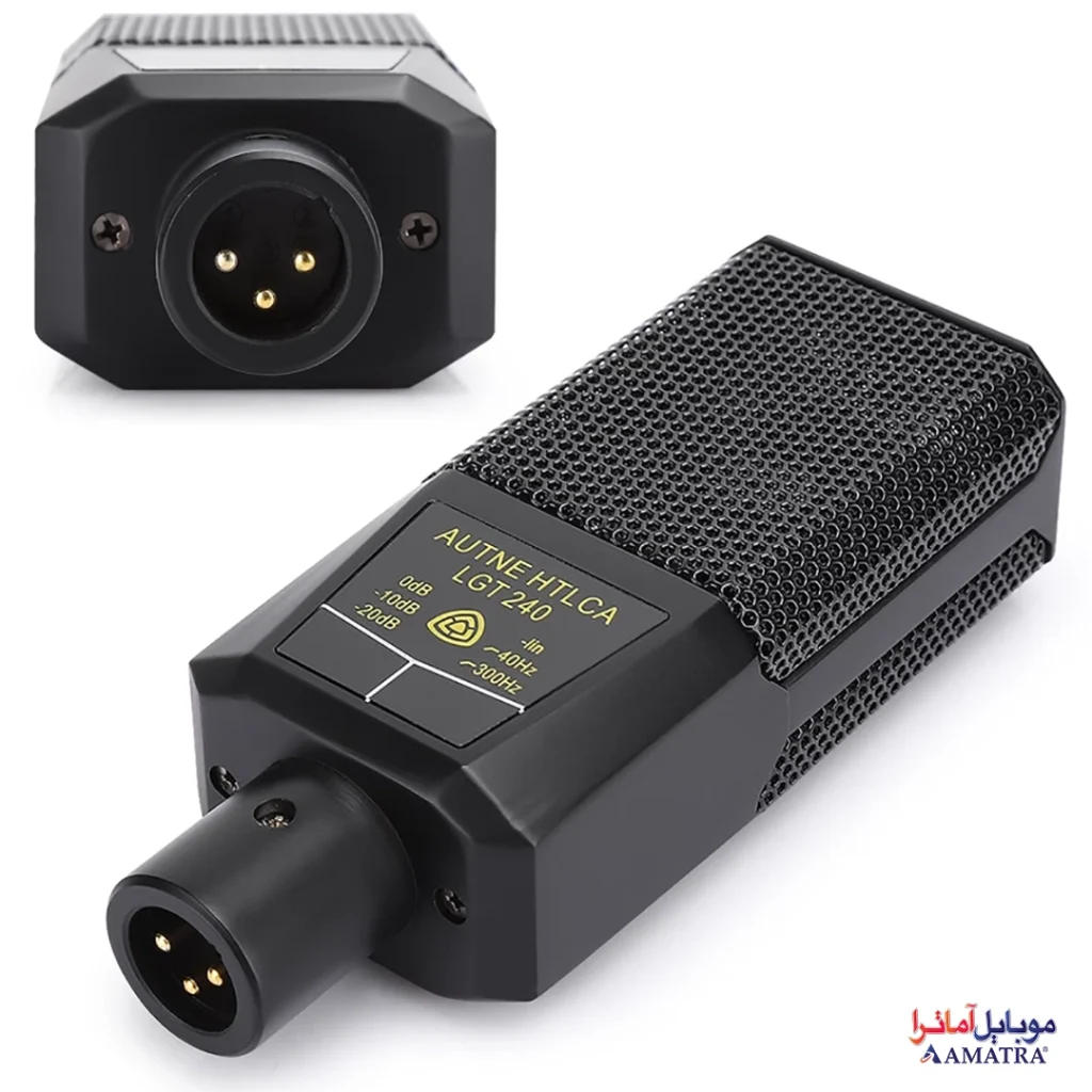 میکروفون استودیویی حرفه‌ای کاندنسر مدل Autne HTLCA LGT 240