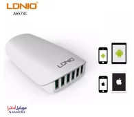 قیمت شارژر رومیزی فست شارژ شش پورت الدینیو مدل Ldnio A6573C