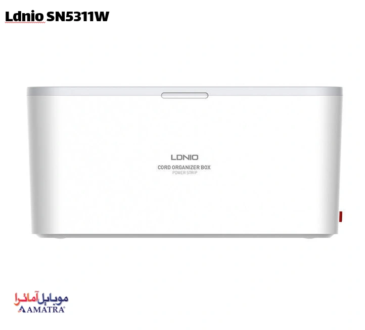 قیمت و خرید جعبه چند راهی برق و شارژر بی سیم هوشمند الدینیو مدل Ldnio SN5311W