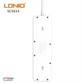 قیمت چند راهی و محافظ برق ۱۰ پورت الدینیو مدل Ldnio SC5614