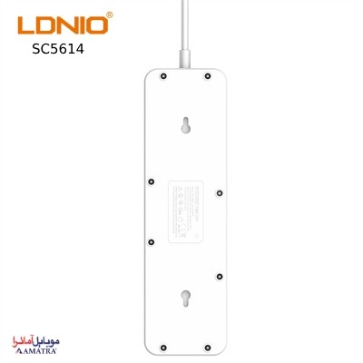 قیمت چند راهی و محافظ برق ۱۰ پورت الدینیو مدل Ldnio SC5614