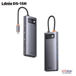 هاپ ۵ پورت تایپ سی الدینیو مدل Ldnio DS-15H