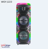 اسپیکر بلوتوثی مدل WGY-1223 BT همراه با ریموت