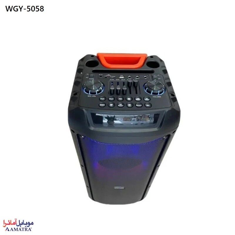 اسپیکر چمدانی شارژی WGAOYANG مدل WGY-5058