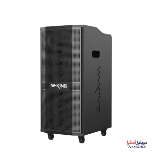 اسپیکر بلوتوثی قابل حمل ۳۶۰ وات به همراه ۲ میکروفون مدل W-King K20 Pro